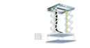 Winda Sufitowa Do Projektora Suprema LIFT-SU1000