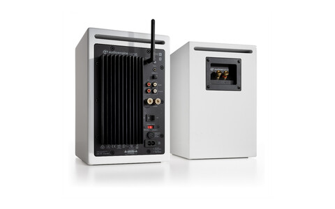 Aktywne Kolumny Podstawkowe Bluetooth Audioengine HD5 Białe