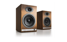 Audioengine HD5 Orzech Aktywne Kolumny Podstawkowe Bluetooth Salon Poznań Wrocław