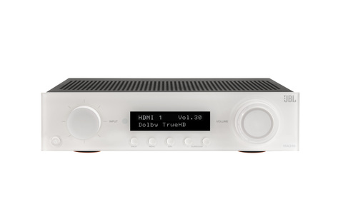 Biały Amplituner Kina Domowego JBL MA310 front