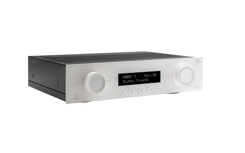 Biały Amplituner Kina Domowego JBL MA310  front side