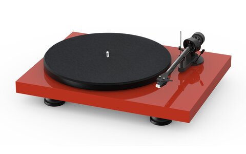 Gramofon z Przedwzmacniaczem Pro-Ject Debut Carbon EVO 2M-RED Czerwony Połysk + Phono Box MM Mat