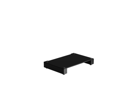 Stolik Hi-Fi Blok STAX 2G Base Czarny
