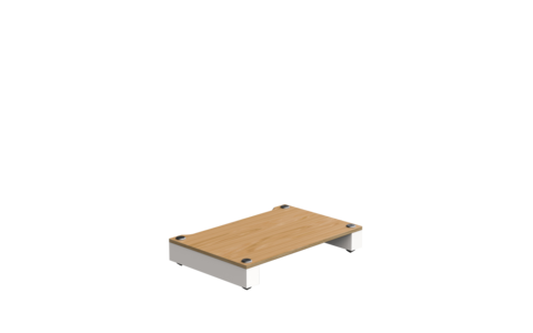 Stolik Hi-Fi Blok STAX 2G Base Biały