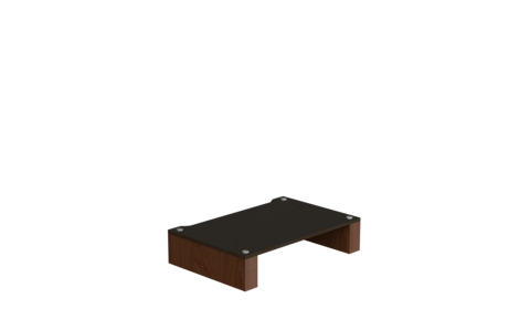 Stolik Hi-Fi Blok STAX 2G 120 Orzech