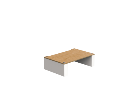 Stolik Hi-Fi Blok STAX 2G 170 Biały
