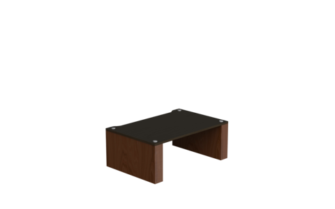 Stolik Hi-Fi Blok STAX 2G 220 Orzech