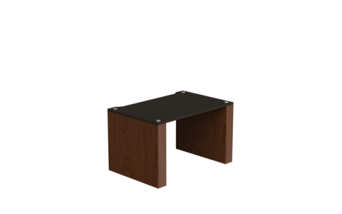 Stolik Hi-Fi Blok STAX 2G LP Orzech 