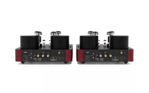 Lampowa Końcówka Mocy Mono Fezz Audio Olympia Mono Power Amplifier EVO Big Calm Czerwona rear