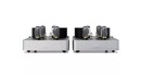 Lampowa Końcówka Mocy Mono Fezz Audio Olympia Mono Power Amplifier EVO Moonlight Srebrna front