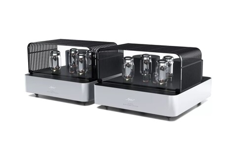 Lampowa Końcówka Mocy Mono Fezz Audio Olympia Mono Power Amplifier EVO Moonlight Srebrna front cover