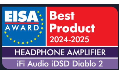 Wzmacniacz Słuchawkowy iFi Audio iDSD Diablo 2 EISA 2024-2025