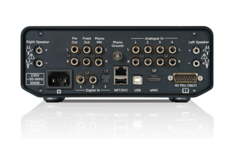 Wzmacniacz Stereo Cyrus 40 AMP rear
