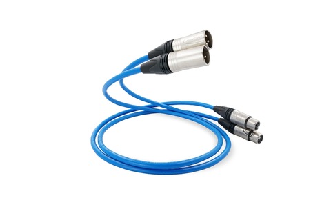 Melodika SB2X Sky Blue Przewód Interkonekt 2 x XLR-XLR