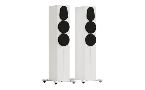 Monitor Audio Gold 300 6G Białe Fronty maskownica