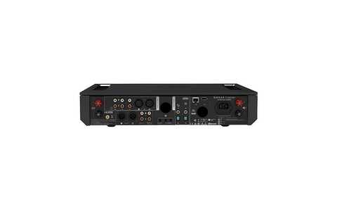 Roksan Caspian 4G Streaming Amplifier Srebrny Tył