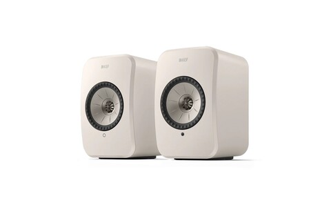KEF LSX II LT Stone White fronty