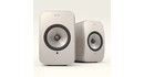 KEF LSX II LT Stone White fronty 2