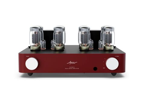 Fezz Audio Olympia EVO Big Calm Bordowy Lampowy Wzmacniacz Stereo przód