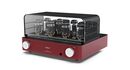 Fezz Audio Olympia EVO Big Calm Bordowy Lampowy Wzmacniacz Stereo front z osłoną