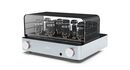 Fezz Audio Olympia EVO Moonlight Srebrny Lampowy Wzmacniacz Stereo front z osłoną