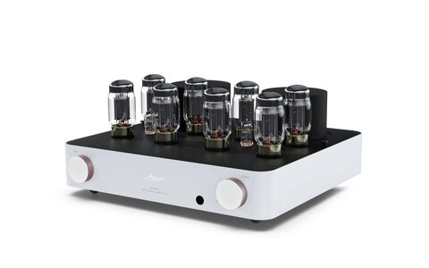 Fezz Audio Olympia EVO Republika Biały Lampowy Wzmacniacz Stereo front