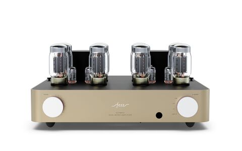 Fezz Audio Olympia EVO Sunlight Złoty Lampowy Wzmacniacz Stereo przód