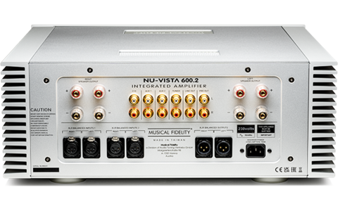 Wzmacniacz Zintegrowany Musical Fidelity Nu-Vista 600.2 Srebrny