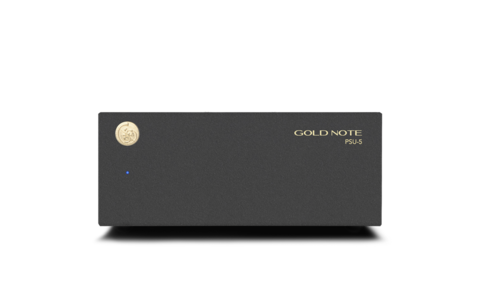 Zestaw Przedwzmacniacz Zasilacz Gold Note PH-5 + PSU-5 Czarny