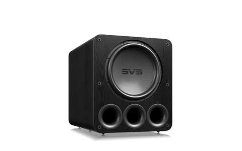 Subwoofer SVS PB-5000 Black Ash front naked