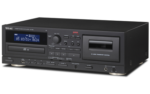 Odtwarzacz CD Magnetofon TEAC AD-850-SE Czarny 