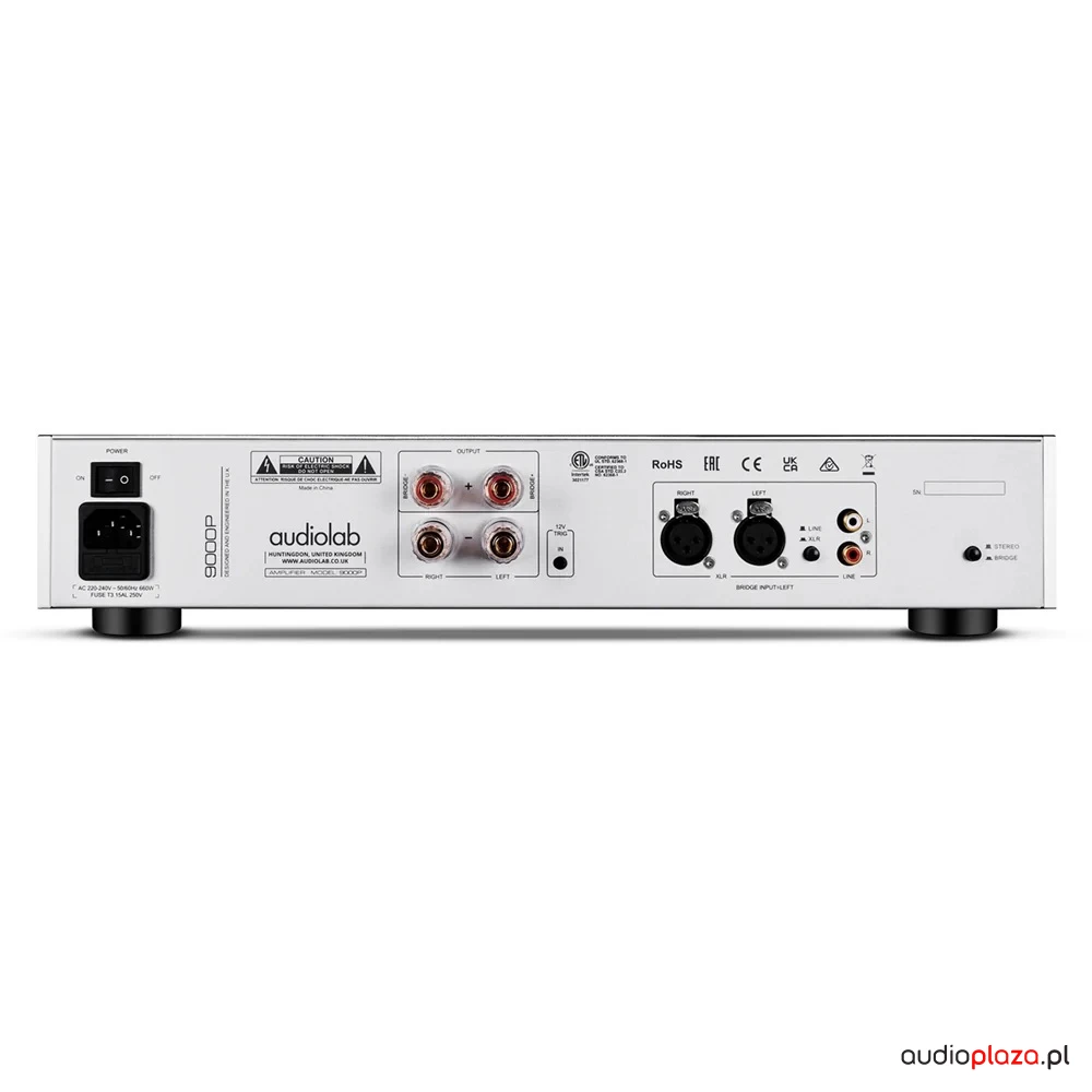 Końcówka Mocy Stereo Audiolab 9000P Srebrny
