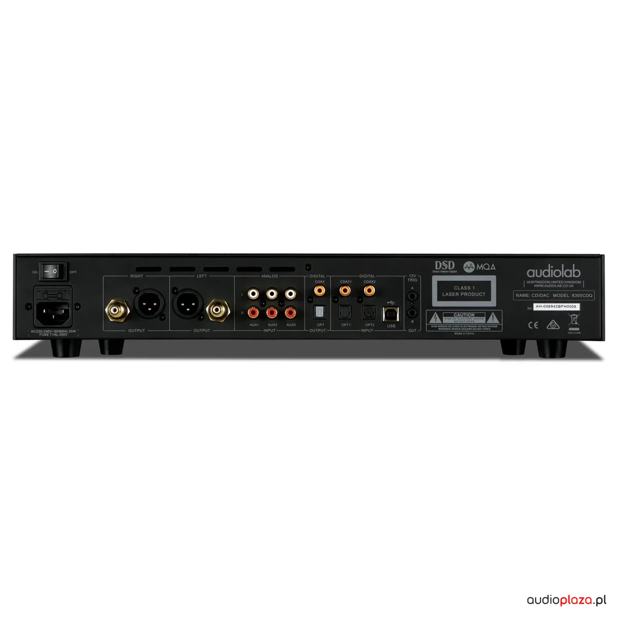 Odtwarzacz CD z DAC Audiolab 8300CDQ Czarny