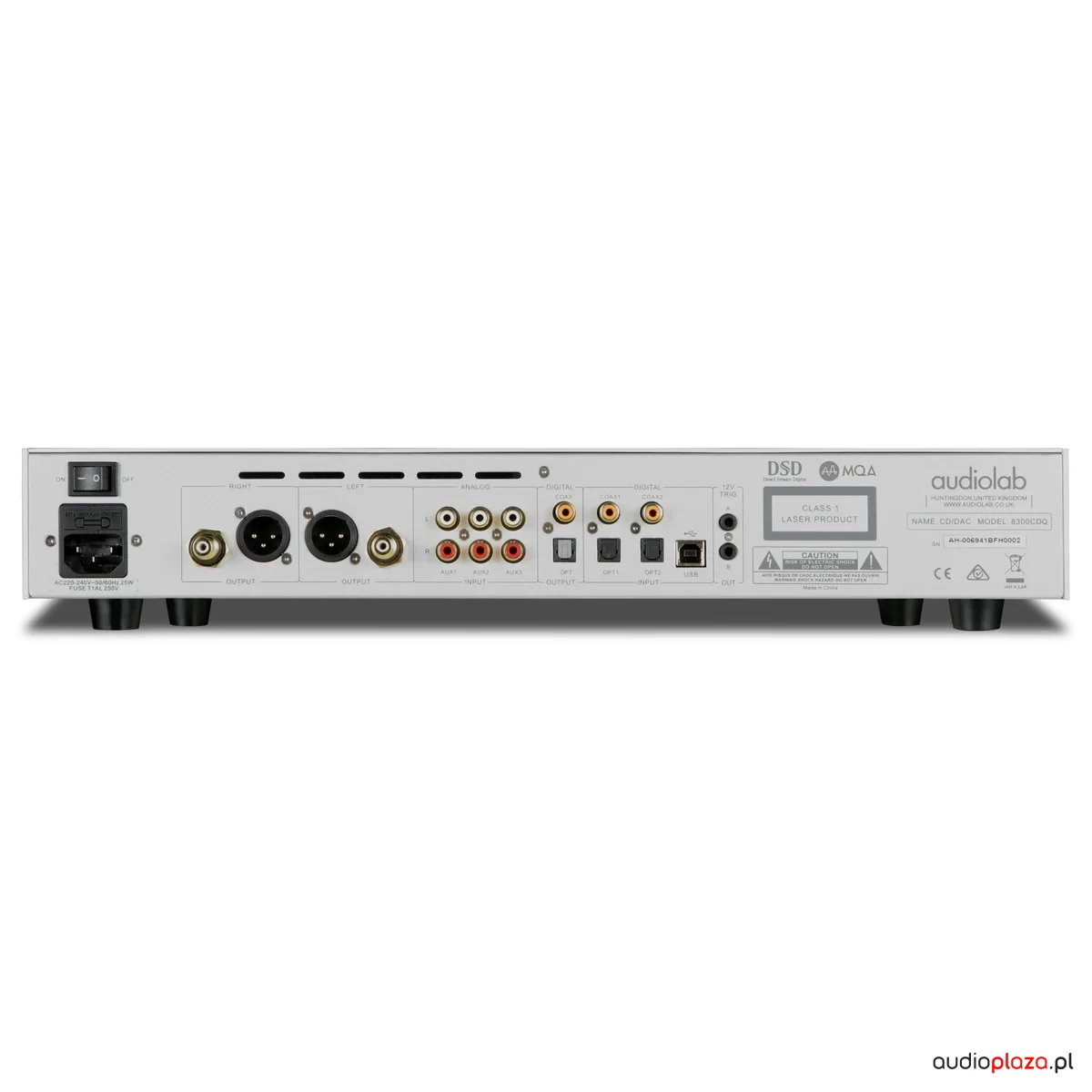 Odtwarzacz CD z DAC Audiolab 8300CDQ Srebrny