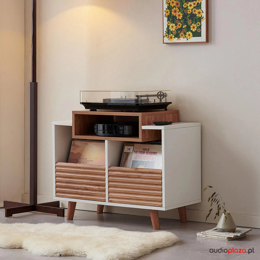Stolik RTV Oslo Vinyl 800 Jasny Dąb 
