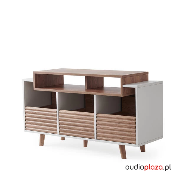 Stolik HiFi Oslo Vinyl 1200 Biały Dąb