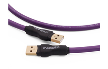 Melodika MDUAA07 Purple 0.75m Przewód USB 2.0 typu A-A  Salon Poznań Wrocław