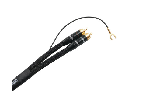 Kabel Gramofonowy 2xRCA Phono Melodika MDPHD05 Purple Black Edition 0.5m 