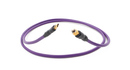 Przewód USB 2.0 typu C-B Melodika MDUCB07 Purple 0,7m