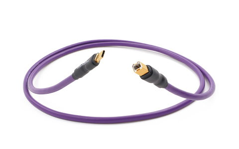 Przewód USB 2.0 typu C-B Melodika MDUCB40 Purple 4,0m 