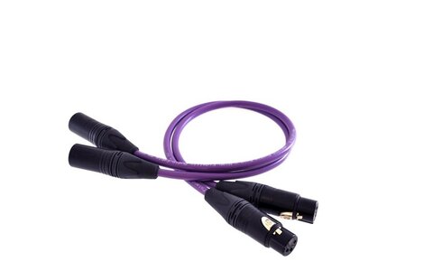 Przewód Interkonekt 2 x XLR-XLR 0,7m Melodika MD2X07