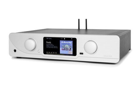 Wzmacniacz z Funkcjami Sieciowymi Atoll SDA300 Signature Srebrny