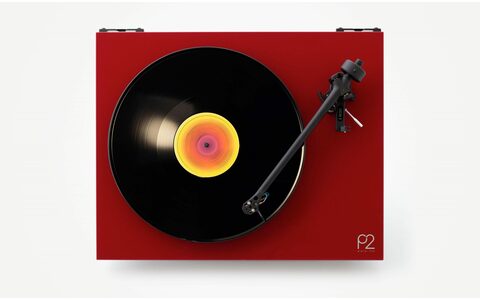 Gramofon z Wkładką Nd3 Rega P2 Planar 2 Czerwony