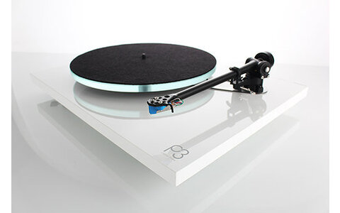 Gramofon z Wkładką Nd5 Rega P3 Planar 3 Biały