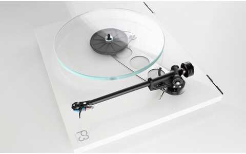 Gramofon z Wkładką Nd5 Rega P3 Planar 3 Biały