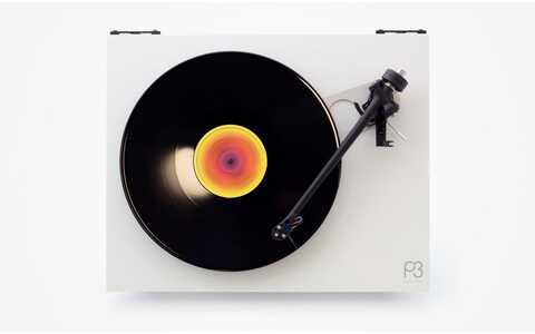 Gramofon z Wkładką Nd5 Rega P3 Planar 3 Biały