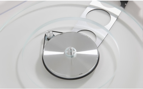 Gramofon Analogowy z Wkładką Nd5 Rega P6 Planar 6 Biały