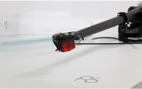 Gramofon Analogowy z Wkładką Nd7 Rega P6 Planar 6 Biały