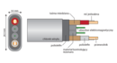 Kabel Głośnikowy z Metra Acrolink 7N-S1400 LEGGENDA