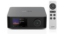 Wzmacniacz Stereo z Funkcjami Sieciowymi WiiM Amp Ultra front i pilot